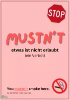 Vorschau - Poster - MODAL VERBS (must, mustn't, should, shouldn't, needn't) - Seite 2
