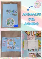 Vista previa - Hojas de trabajo - Animales vertebrados e invertebrados - Portada