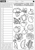 Vorschau - Arbeitsblätter - VEGETABLES - Materialpaket - Seite 3