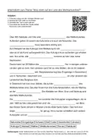 Vorschau - Arbeitsblätter - Arbeitsblätter "Was steht auf der Liste des Weltkulturerbes?" + Lösung & MP3 + - Deckblatt