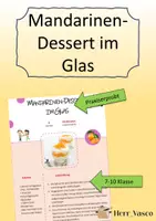 Vorschau - Poster - Mandarinen-Dessert im Glas - Rezept - Deckblatt