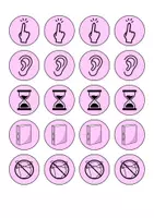 Vorschau - Lehrpläne/Lehrermaterial - Individuelle Wochenziele für SuS-Tische (rosa) - Seite 2