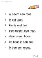 Voorbeeld - Materiaal pakket Potloodlezen lijn 3 - Pagina 1