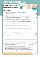 Vorschau - Klassenarbeiten - Buchführung/BSK - 6 Probearbeiten, z. B. Buchungssätze, Warenkonten, ... - Seite 1
