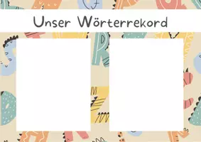 Vorschau - Poster - Unser Wörterrekord - Seite 2