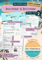 Vorschau - Arbeitsblätter - Buchführung/BSK - Teil 2, Inventur und Inventar - Deckblatt
