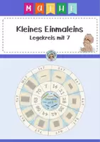 Vorschau - Fördermaterial/Inklusion - Legekreis - 1x1 mit 7 - Deckblatt