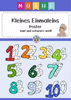 Vorschau - Poster - Poster Einmaleins bunt sw - Deckblatt