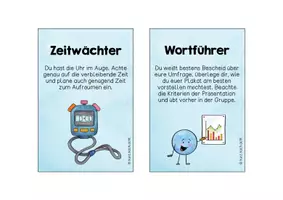 Vorschau - Bildkarten - Rollenkarten für die Gruppenarbeit - Seite 2