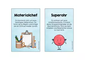 Vorschau - Bildkarten - Rollenkarten für die Gruppenarbeit - Seite 3