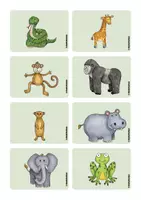 Vorschau - Stationenlernen - Materialpaket Zoo Animals - Seite 3