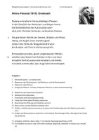 Vorschau - Arbeitsblätter - Alfons Petzold: Großstadt (1919) - Lyrik des Expressionismus' - Deckblatt