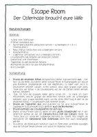 Vorschau - Arbeitsblätter - Escape Room Ostern Klasse 4, 5, 6, 7 Deutsch EduBreakout - Seite 1