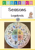 Vorschau - Fördermaterial/Inklusion - Legekreis seasons - Deckblatt