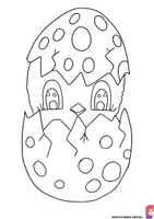 anteprima - Materiale per pittura e bricolage - DISEGNI DI PASQUA DA COLORARE E DA RIPASSARE! - Pagina 2