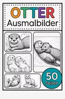 Vorschau - Arbeitsblätter - Otter-Abenteuer: Malbuch und interaktives Lernmaterial über die verspielten Tiere - Seite 1
