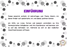 Vorschau - Stationenlernen - Grafik Ostern - Seite 1