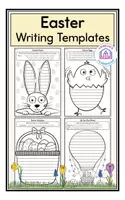 anteprima - Esercizi - Easter - Writing Templates - Pagina di copertina