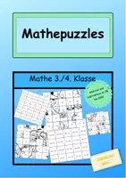Vorschau - Arbeitsblätter - Mathepuzzles 3./4. Klasse - Addition und Subtraktion bis 1000 - Deckblatt