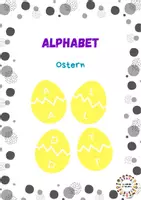 Vorschau - Stationenlernen - Ostern Alphabet - Deckblatt