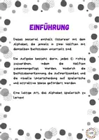 Vorschau - Stationenlernen - Ostern Alphabet - Seite 1
