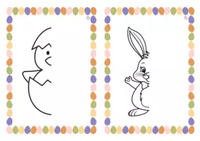 Vorschau - Stationenlernen - Ostern Symmetrie - Seite 2