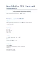 Vorschau - Merkblätter - ZP10 Mathe 2026 (ZAP Mathe 2026) KOMPLETTPAKET - Seite 3