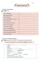 Vorschau - Arbeitsblätter - Fête d'anniversaire_vocabulaire et dialogue - Deckblatt