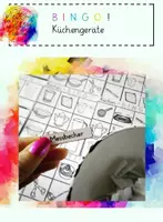 Vorschau - Spiele - BINGO! Küchengeräte - Deckblatt
