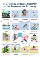 Aperçu - Présentation / Support pour le tableau - Bildkarten Deutsch / Allemand Sport - Page 3