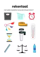 Voorbeeld - Meten en metend rekenen - werkboekje inhoud - Pagina 2