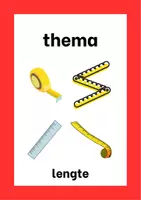Voorbeeld - Meten en metend rekenen - werkboekje lengte - Voorblad