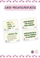 Vista previa - Juegos / Gamificación - Juego Preguntas y Respuestas sobre las Plantas - Material colaborativo - Portada