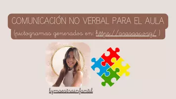Vista previa - Refuerzo / NEE / Materiales de apoyo - COMUNICACIÓN NO VERBAL PARA EL AULA - Portada
