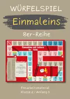 Vorschau - Arbeitsblätter - Spiel: Einmaleins automatisieren - die 8er-Reihe - Seite 1