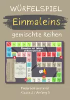 Vorschau - Arbeitsblätter - Spiel: Einmaleins automatisieren - alle Reihen gemischt - Deckblatt
