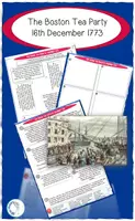 Vorschau - Unterrichtsreihen - Geschichte-bili-The Boston Tea Party - Deckblatt