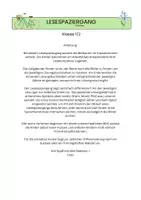 Vorschau - Arbeitsblätter - Lesespaziergang Frühling Klasse 1 und 2 - Seite 1