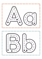 anteprima - Esercizi - Scrivere le lettere - Stampato e script - Pagina di copertina