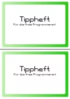 Vorschau - Spiele - Programmieren mit Scratch - Tippheft freies Programmieren - Deckblatt