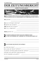 Vorschau - Stundenentwürfe - Unterrichtsmaterial: Zeitungsberichte verfassen - Seite 2