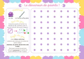 Aperçu - Apprentissages en autonomie - Jeu - Le dévoreur de points - Page de couverture