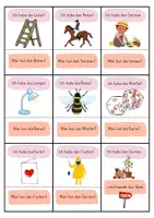 Vorschau - Spiele - Lesespiel Endungen -e -en -er -el / Wortschatzerweiterung - Seite 3