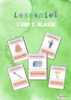 Vorschau - Spiele - Lesespiel Endungen -e -en -er -el / Wortschatzerweiterung - Deckblatt