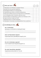 Vorschau - Arbeitsblätter - Sachtext Daktyloskopie- Leseverständnis + Aufgaben - Seite 3