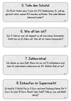 Vorschau - Stationenlernen - 12 knifflige Mathe-Rätsel - Seite 2