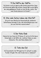 Vorschau - Stationenlernen - 12 knifflige Mathe-Rätsel - Seite 3