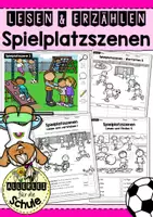 Vorschau - Arbeitsblätter - Spielplatzszenen - Mini-Wimmelbilder zum Lesen und Erzählen - Deckblatt
