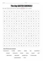 Vorschau - Arbeitsblätter - Englisch Suchsel Easter Holiday 3-fach differenziert Wortschatz - Seite 2