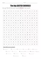 Vorschau - Arbeitsblätter - Englisch Suchsel Easter Holiday 3-fach differenziert Wortschatz - Seite 3